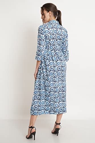 Image of COTLAND Fashions Jaipuri Cotton Flared A-Line Dress for Women