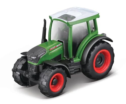 MAISTO Mini Work Machines Fendt 209 515532 - Tracteur - 8 cm - Véhicule agricole - Jouet pour Enfants à partir de 3 Ans