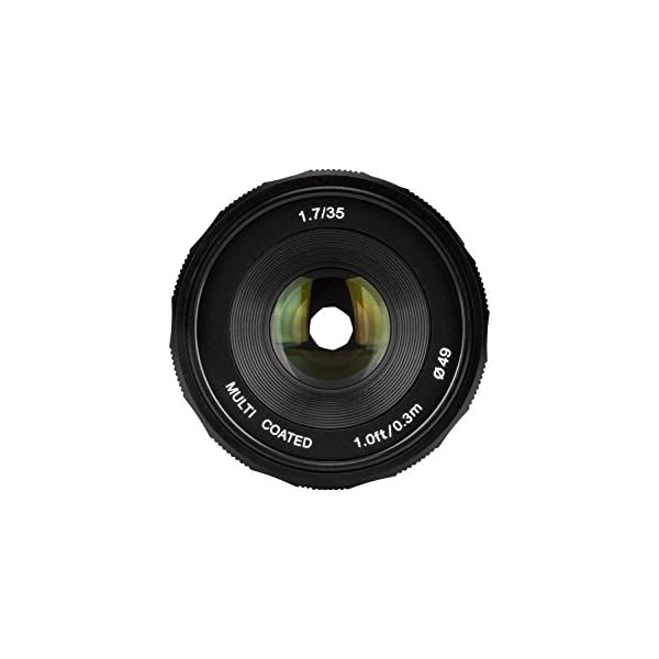 Meike Optics MK 35mm f1.7 Weitwinkel Objektiv, manueller Fokus für MFT – Bild 3