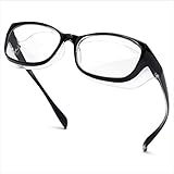 Artesanía japonesa: gafas de seguridad de gran calidad totalmente cerradas y con protecciones laterales que impiden de forma eficaz que el polvo y la suciedad entren en los ojos. Proporcionan una visión clara y protección.
