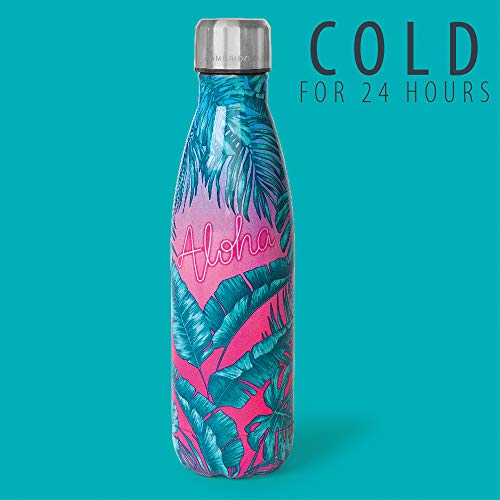 Cambridge CM06513 Watercolour Leopard Thermal Insulated Flask Bottle, 500 ml, Stainless Steel, Keep Drinks Cold Up To 24… - Afbeelding 6
