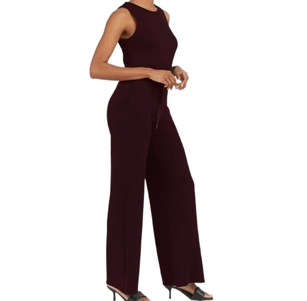 Eline | Jumpsuit met ruches mouwen en ceintuur