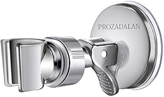 Shower Head Holder, Adjustable Removable Shower Wall Bracket, Shower Head Mount, 360° Rotation Adjustable Shower Bracket,...