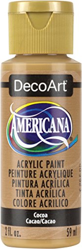Image of DecoArt Americana Acrylic Paint, 2-Ounce, Cocoa