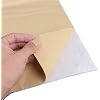 Automotive Heat Shield Mat 39.4x47.2 x 0.5 Inch, Aluminum Foil Thermal Insulation for Hood & Engine, Fireproof Sound Deadener for Noise Reduction & Dampening