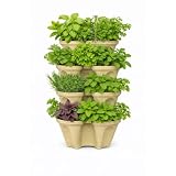 smart spring Large Vertical Planter Tower, 4 Tier...