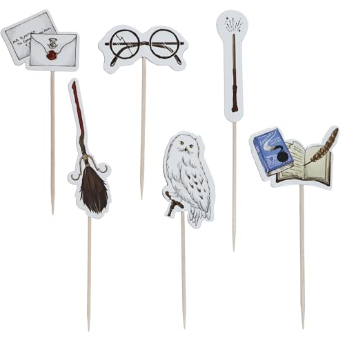PME Harry Potter Cupcake Cases & Topper Set of 24, Harry Potter, Multicolor, 30 x 52 mm - Image 2