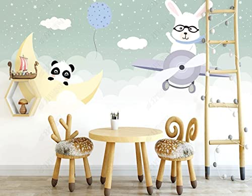 Papier peint 3D salon chambre fond TV XLMING deco interieure motif nuageux 150cm x 105cm