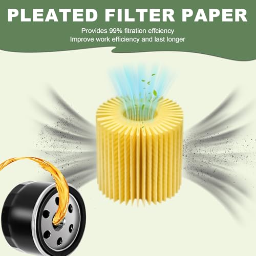 Image of 492932 AM125424 492932S Oil Filter Compatible with Kawasaki Engines 5 Pack
