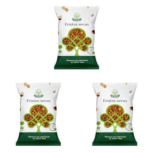 EL NOGAL Frutos Secos Maiz Frito Bolsa, 1000 (Paquete de 3)