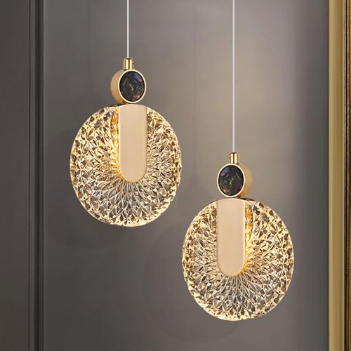 Lámpara colgante de lujo regulable creativa para decoración de restaurantes 6