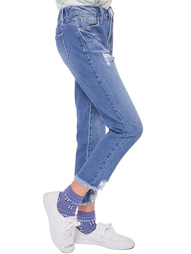 YMI Girls Taylor Dream Relaxed Fit Ankle Jeans2