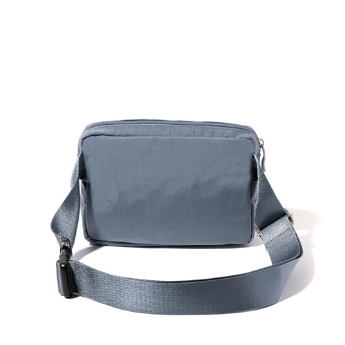 Image of Baggallini Modern Belt Bag 5x8 Travel Fanny Pack Sling Bag Waistpack w /RFID Card Holder Water-resistant Crossbody Bag