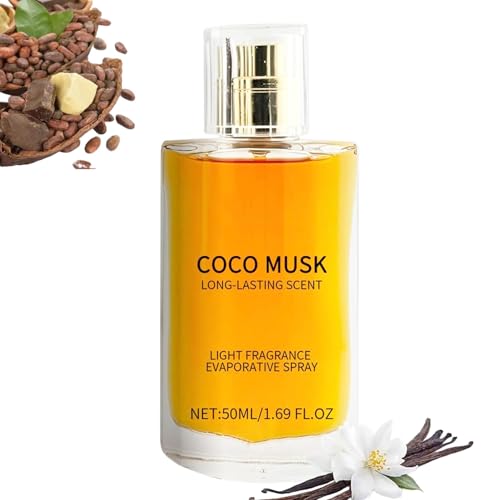 Alpha Parfum Pheromone pour Homme, 50ml ECDF parfum aux phéromones, Parfums Coco, Brume Cheveux Parfumée, Parfum aux Phéromones Dorées, Huile Parfumée...