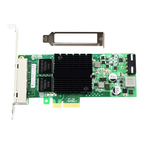 NA350-T4POE PCI-Ex4 Tarjeta de Red de Servidor Ethernet Gigabit de 4 Puertos Chip I350AM4 miniatura 2