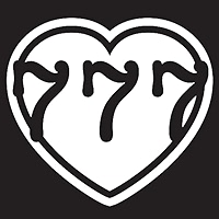 Amazon.com - Yoonek Graphics 777 Heart Angel Number Vinyl