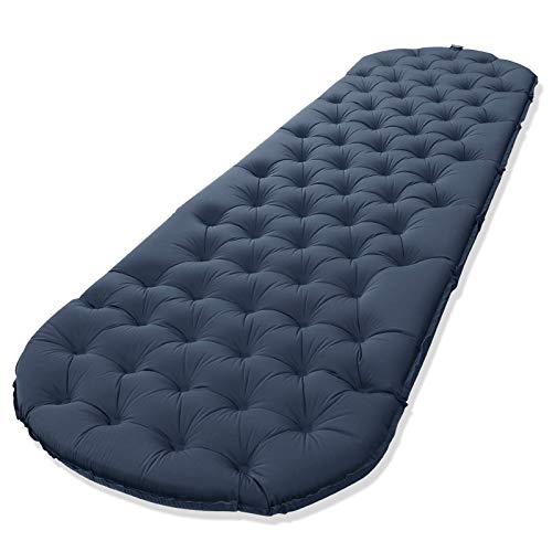 Isomatte Camping - Selbstaufblasende Aufblasbare, Leichte Rucksack Unterlage Für Wanderungen Auf Reisen