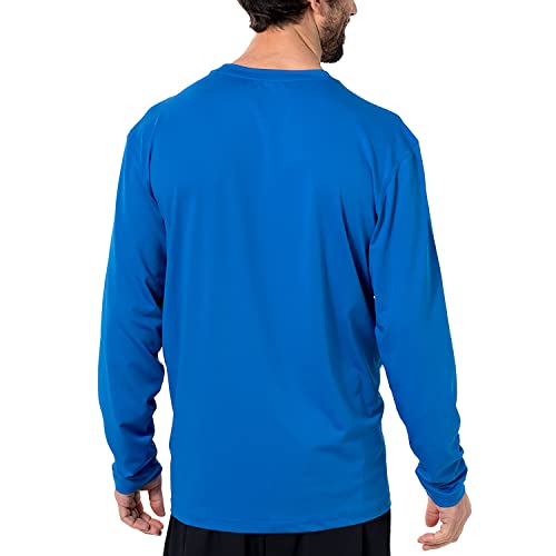 Arctic Cool Men's Crew Neck Instant Cooling Moisture Wicking Performance UPF 50+ Long Sleeve Sun Protection Shirt2