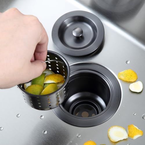 Desagüe de fregadero 3.5 pulgadas acero inoxidable miniatura 5