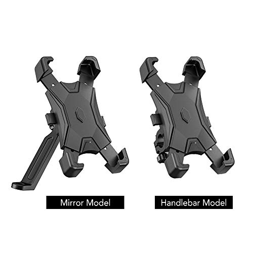 Leeofty Suporte de telefone para bicicleta leve ABS Suporte ajustável para telefone móvel