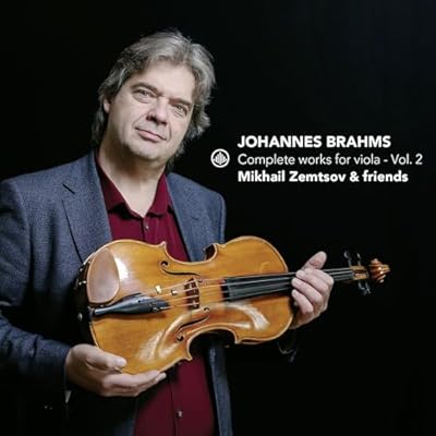 Johannes Brahms: Complete works for viola, Vol. 2
