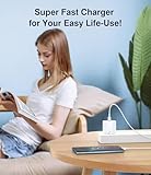 Samsung Fast Charge Plug and Cable 2M, Samsung USB C Charger with USBC to Type C Charging Lead for Galaxy S25 S24 S23 S22 S21 S20 A56 A55 A54 A53 A52 A32 A34 A33 A35 A36 A17 A16 A22 A23 A25 A26 - Image 6