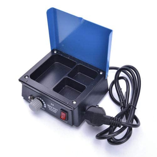 Lab Wax Heater 3 well Wax Heating Analog Dipping Pot Equipment