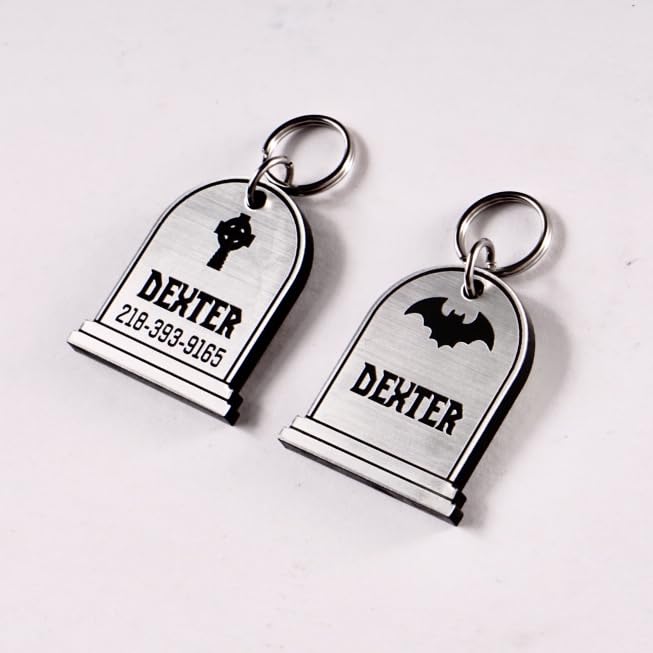 Tombstone Pet ID Tag, Tombstone Pet Tag
