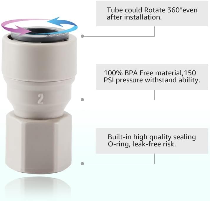 Miniatura 4 de Homebrew - 6 unidades de dispensador de líquido de gas de barril de maíz para cerveza, conector de junta rápida para manguera de tubo de cerveza de