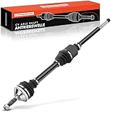 Frankberg Arbre de Transmission avec bague ABS Boîte de vitesses manuelle Essieu Avant Droite Compatible avec 206 Hatchback 2A/C 1.9L 1998-2001 206 Fourgon 1.9L 1999-2007 Remplacer# 3273AQ