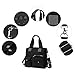 Imagen de HUA ANGEL Bolso Cruzado Mujer Mediano Casual de Nylon Impermeable con Múltiples Bolsillos