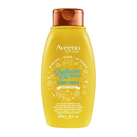 Aveeno Sunflower Oil Blend Conditioner for Dry Damaged Hair Cover