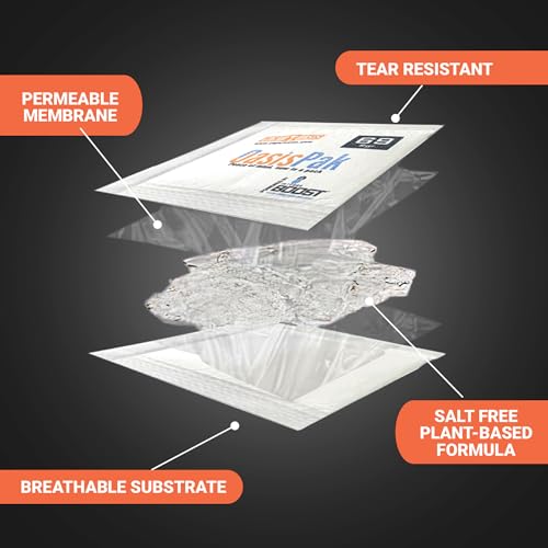 Stockage d'humidité stable avec le sachet Oasis Pak 69% de 67g - 4