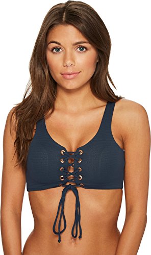 Maaji Women's Dazzling Reversible Four Way Bikini Top Swimsuit, Stargazer, XL