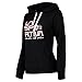 Produktbild LA SPORTIVA W Project Hoody Schwarz-Weiß, Damen Freizeitpullover, Größe M - Farbe Black - White