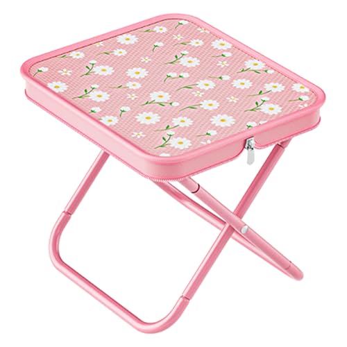 Silla plegable para acampada, taburete plegable al aire libre | asiento nómada para senderismo, alpinismo, pesca, picnic, balcón, jardín, playa, terraza y piscina