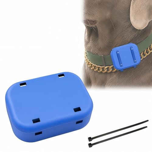 Pet GPS Tracker Case for Fi Mini with Collar Mount (Blue)