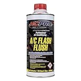 AC Flush Solvent - 32 oz HVAC Line Cleaner for Car & Home Air Conditioner Systems | Removes Oil Sludge Contaminants | Universal Refrigerant Flush HCPRO