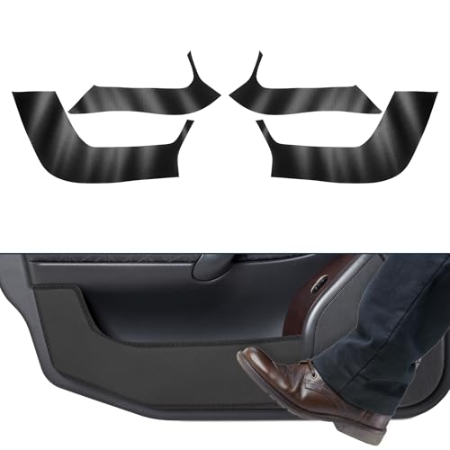 FUELHOOD ダイハツ 新型ロッキー A200/A210系 2019.11 カーボンファイバーカラー 4枚入り フェイクレザー ドア アンチキックパッド ステッカー