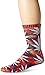 HUF Men's Tie Dye Plantlife Crew Socks