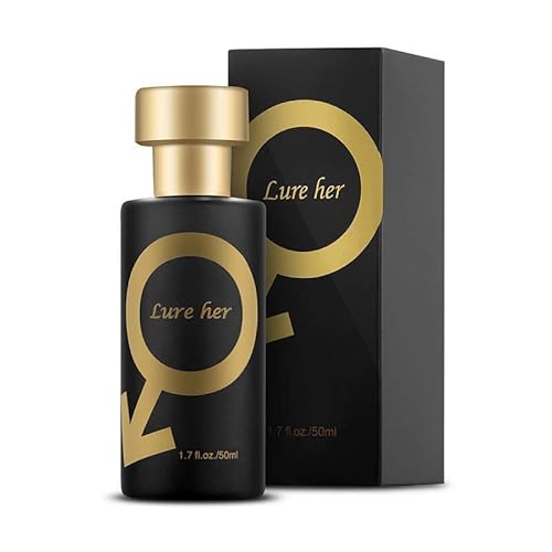 フェロモン香水、ルアーハーメンズ 、レディース 、Lure Him,Lure Her, フェロモンロマンチックスパークリング香水50ml (Black)