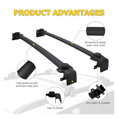 Barras transversales Jeep Compass 2011-2022 que evitan ruidos techo 3