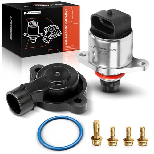 A-Premium Idle Air Control Valve IAC + Throttle Position Sensor TPS Compatible with Chevrolet Silverado 1500 Tahoe & GMC Sierra 1500 Yukon & Cadillac Escalade & Oldsmobile Bravada & Isuzu Hombre
