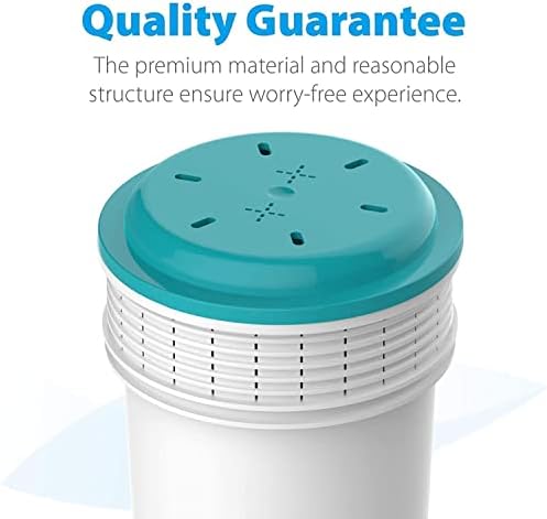 Waterdrop Filter Cartridge, Replacement for Tommee Tippee® Closer to Nature® Perfect Prep® Machine Replacement Filter, New Lid (2 Pack)