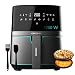 Produktbild Cecotec Heißluftfritteuse 5,5 L Cecofry Full InoxBlack 5500 Pro mit Zubehör. 1700 W, Kompaktes und Digitale, Diät-Fritteuse, Edelstahlausführung, ölfrei, PerfectCook, Inklusive Zubehör