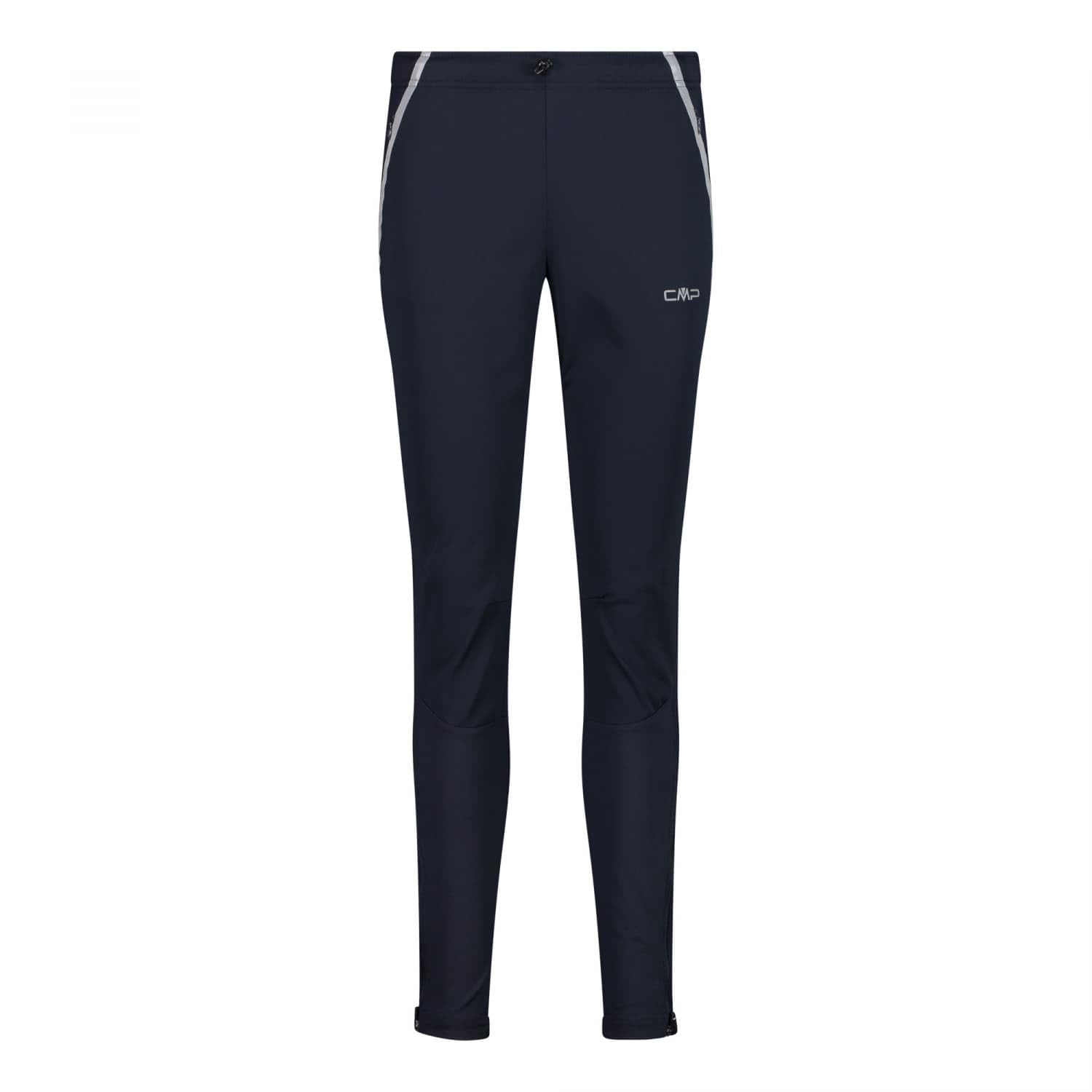 CMP - Woman Long Pant, Black Blue, XS