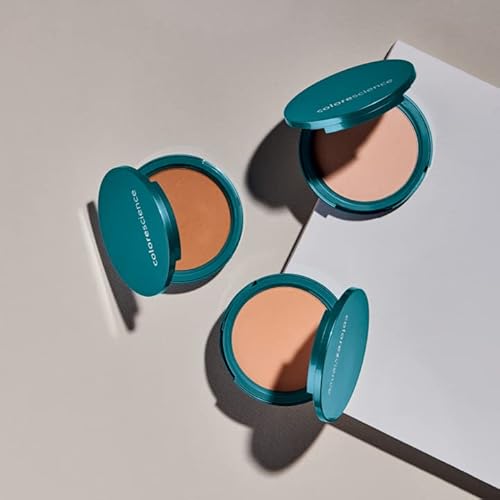 Colorescience Natural Finish Pressed Foundation Spf 20, Medium Bisque, 0.42 Ounce #TOP3