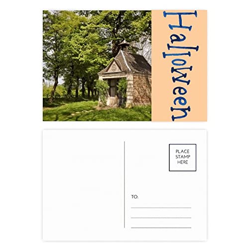 Cartes postales Halloween paysage forestier pour vos proches