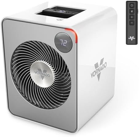 Vornado VMHi500 (2025) Whole Room Metal Space Heater, Digital The...