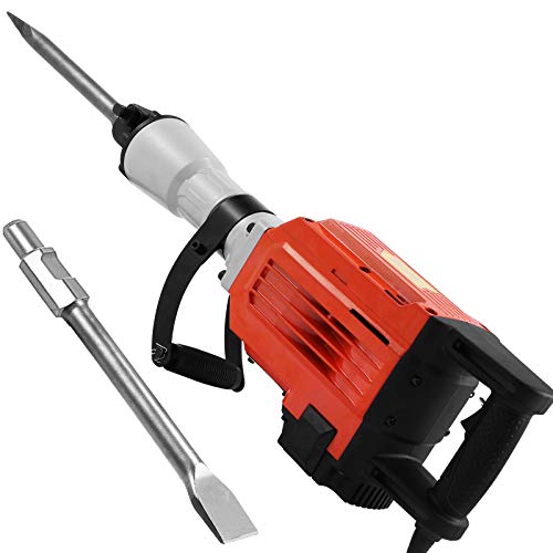 Mophorn 3600W Electric Demolition Hammer Heavy Duty Concrete Breaker 1800 RPM Jack Hammer